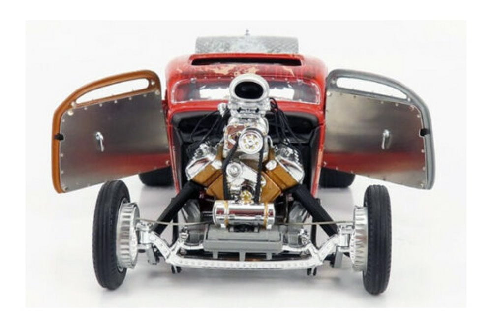 ★ 34 BLOWN ALTERED COUPE ★ACME GMP★ 1/18 1/18 ACME 1934 Ford Blown Altered Coupe Rat Fink Diecast Car Model