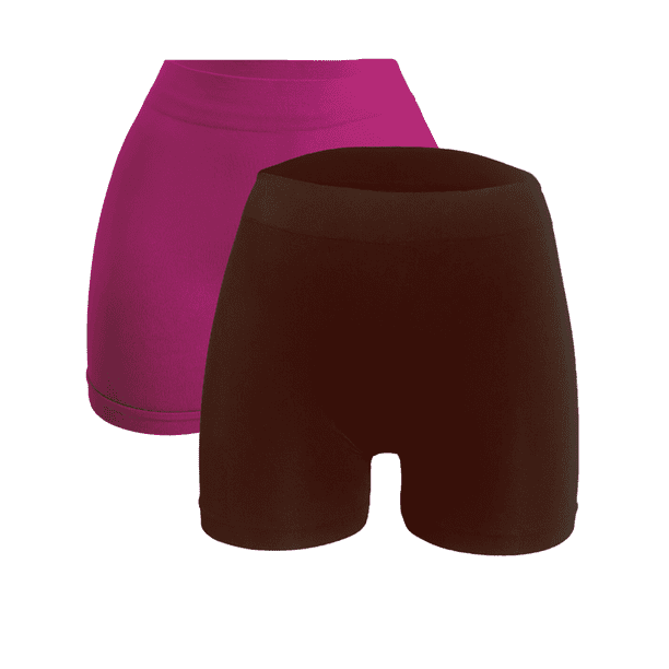 Set 2 Boxer Short Mujer Ropa Interior Sin Costuras Calzones UNITALLA