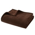 thumbnail image 5 of Mainstays Cozy Sweatshirt Chenille Throw Blanket, Caffeine Brown, 50" x 60", 5 of 8