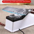 thumbnail image 5 of Electric Knife Sharpener, Kitchen Knife Sharpener Electric Knife Scissor Sharpener For Quick Sharpening Polishing, Plug In, 5 of 5