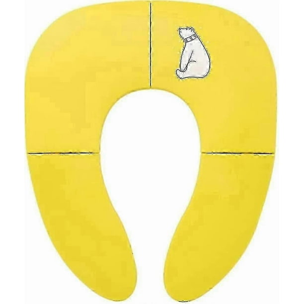 Foldable Potty Toilet Training Seat, Toddler Foldable Toilet Seat Portable Travel Toilet Training Seat