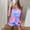 Blue, variant on Jumpsuit Womens Tie-Dye Stars Sleeveless Beach Short Jumpsuit Strapless Summer Romper,Blue Women'S Polyester Shorts XL