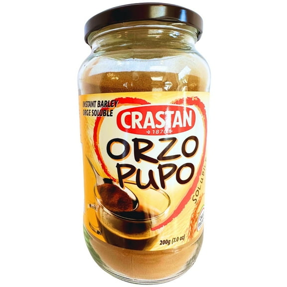 Crastan 1870 Instant Barley Coffee Substitute 7.05 oz. 200g Roasted Ground ...