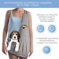 thumbnail image 4 of Mascretta Mochila Transportadora para Perros. Sling Pet para Perros y Gatos para Paseos o Viajes Mascretta  Mochila para Mascotas, 4 of 7