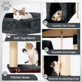 thumbnail image 4 of Arbre à Chat TSCOMON Tour Condo 148,59 cm avec Grotte Rotative pour Chat, 4 of 7