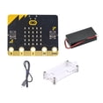 thumbnail image 1 of BBC Microbit Go Start Kit Micro:Bit BBC DIY Projects Placa de Desarrollo de Aprendizaje Programable con Carcasa Protectora, 1 of 5