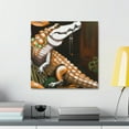 thumbnail image 4 of Crocodile in Rococo. - Canvas, 4 of 10