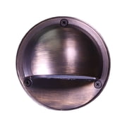 Best Pro Lightings 20-Watt Halogen Low Voltage 12V Mountable Brass Step/Deck Light