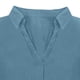 thumbnail image 5 of Vestido de Manga Larga para las Mujeres Caída Color Sólido Solapa Bolsillo de Manga Corta, Vestido Corto de Manga Larga para las Mujeres Longitud de Rodilla Casual, 5 of 8