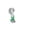 White, variant on Handheld Mist Fan Portable Rechargeable Mini Spray Fan Dual Nozzle Quiet Operation USB Powered Cooling Fan for Outdoor and Indoor Use