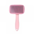 thumbnail image 2 of ACDANC Self Cleaning Slicker Brush for Grooming And Exfoliating Short Long Haired Pets,Removing Loose Fur,Undercoat,Mats,Tangled for Large Medium Small Sensitive Skin of Cats,Pink, 2 of 7