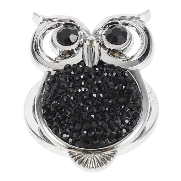 GOOHOCHY Owl Car Push Start Button Cover Anti Scratch Engine Ignition Protector Waterproof Bling Car Accessories for Women Cute Car Decor
