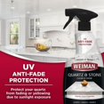 thumbnail image 2 of Weiman Quartz Clean & Shine Countertop Spray, 24 fl oz, Weiman Quartz Clean & Shine, 2 of 5