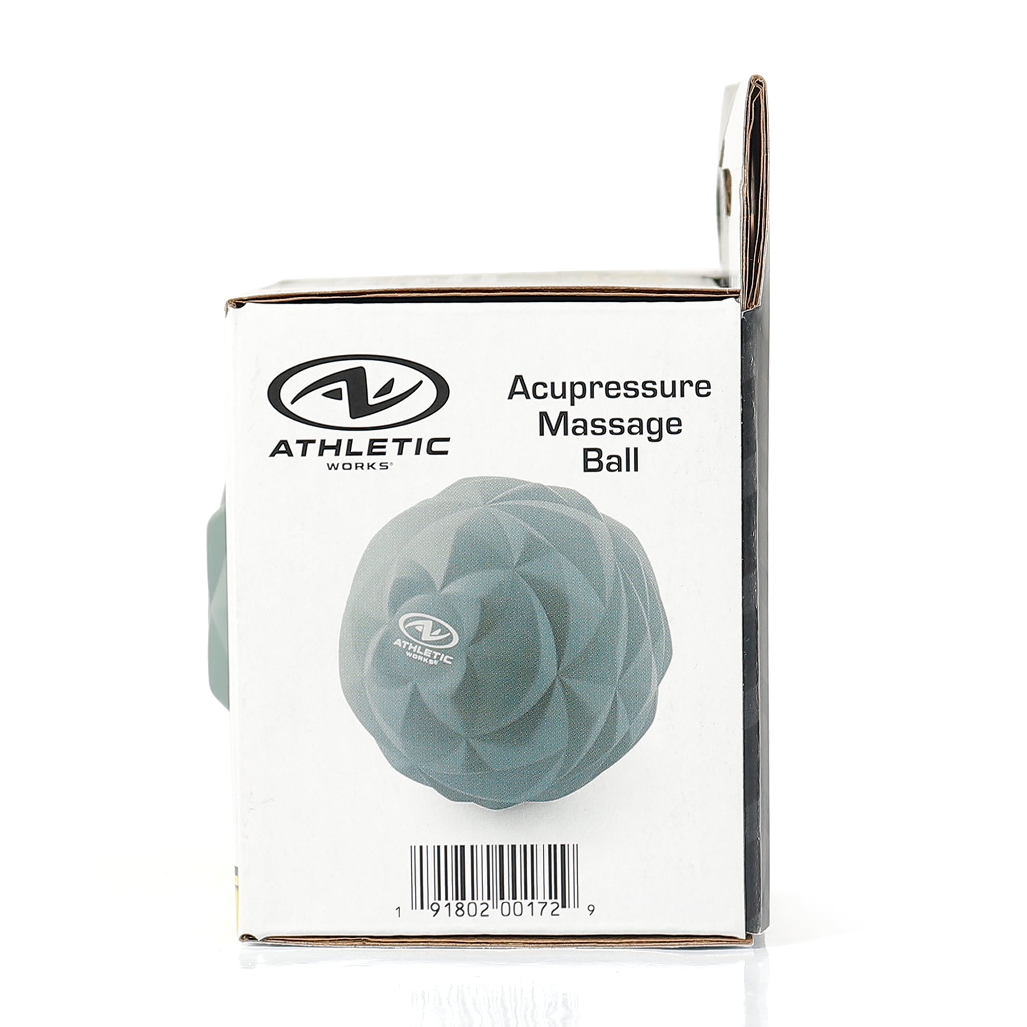 (2 pack) Athletic Works Acupressure Massage Ball High Quality PU Material dia 3in and your On - the - Go Muscle Relief Solution