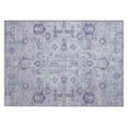 thumbnail image 2 of Addison Rugs Chantille Indoor/Outdoor Traditional Oriental Lavender Washable Rectangle Rug, 1'8" x 2'6", 2 of 6