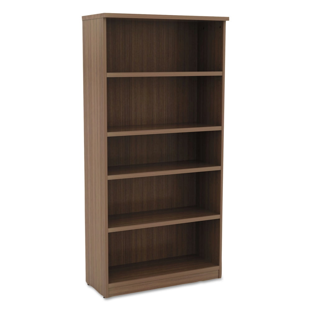 Laminate Bookcase Two-Shelf 31-3/4w x 14d x 29-1/2h Mahogany Finish 