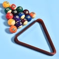 thumbnail image 4 of Games & Sports Expert Mahogany Billiard 8-Ball Triangle OR 9-Ball Diamond Pool Ball Racks, 4 of 4