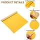 thumbnail image 3 of Kit de cinta de reparación de cuero autoadhesiva Uxcell de 14"x54" para muebles, sofás, sillas, asientos de coches, barcos, chaquetas, amarillo, 3 of 7