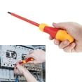 thumbnail image 2 of Herramientas 10pcs 1000V Aislador aislado Conjunto Con Ranuros Magnética y rellenos de fillips de empuñaduras suaves electricistas Herramientas de reparación de trabajo eléctrico, 2 of 7