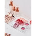 thumbnail image 3 of SMARTAKE Organizador de cajones de 7 piezas con almohadillas de silicona antideslizantes, bandejas organizadoras de cajones de escritorio de 4 tamaños, bandeja de almacenamiento para maquillaje, joyas, 3 of 5