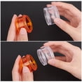 3Set Plastic Pill Boxes Travel Medicine Boxes with 7 Compartments Flat ...