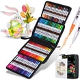 thumbnail image 2 of ZSCM-rotuladores artísticos con punta de pincel fino, 72 colores, para colorear huevos de Pascua, libros para colorear para adultos, 2 of 4