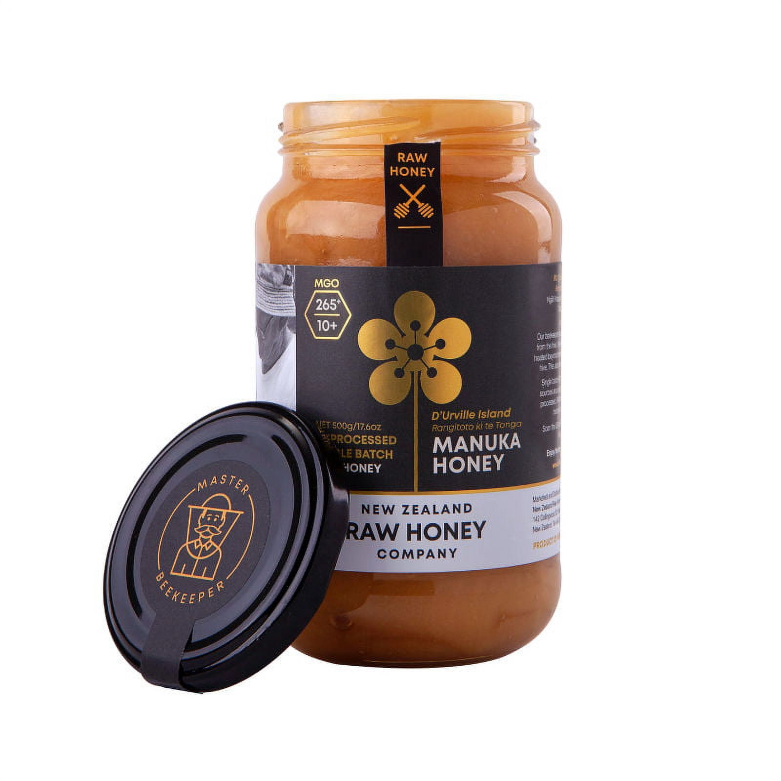 RAW - D’Urville Is. Manuka MGO 265+