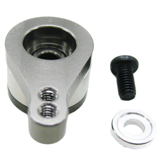 Brazo de cuerno Servo Vogacara Titanio para coche RC 1/18 Wltoys A959 A979 A969 959B 969B 979B
