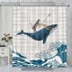 thumbnail image 3 of Cortina de ducha-1#-tela base 90g (180cm*180cm) Ormromra WMZL-1005, 3 of 5