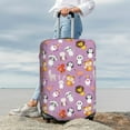 thumbnail image 4 of Uemuo Lovely Animals Printed Washable Luggage Cover - Fashion Suitcase Protector Fits 18-32 Inch Luggage -Large, 4 of 9