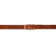 thumbnail image 2 of YRI Belts Men's Cognac Exotic Leather Dress Belt (Made in USA), 2 of 2