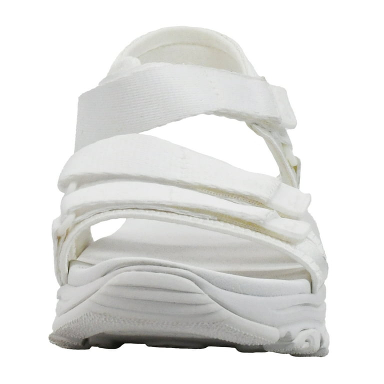 Emuler mammal Fugtig Skechers Women's D-Lites-Fresh Catch Sport Sandal White 7 - Walmart.com
