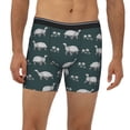 thumbnail image 6 of Sigee Turtle Chrysanthemum for Men's Boxer Briefs,Moisture Wicking and Breathable Medium, 6 of 9