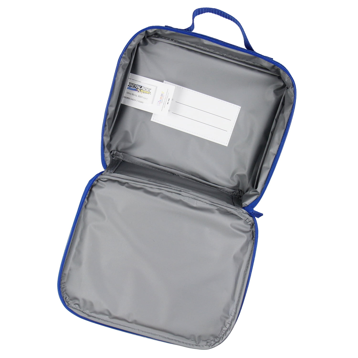 Beyblade Burst Show Bel Daizora Valt Aoi Single Compartment Lunch Box Bag 10"