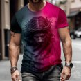 thumbnail image 6 of Yopmin Jesus T Shirts for Men Cross Short Sleeve Casual Crewneck Christian Tee Shirt Fashion Clothes for Leisure Travel, 6 of 6