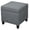 Dark Grey, variant on Lienen Ottoman with Storage, 17" Fabric Foot Stools Ottoman for Living Room, Upholstered Square Storage Ottomans Foot Rest, Bedroom Footstools and Ottomans with Hinged Lid, Black
