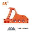 thumbnail image 2 of 45° Gypsum Board Cutter, Adjustable Angle, Stainless Blade, for Drywall Cutting, DIY Woodworking, 2 of 7