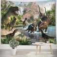 thumbnail image 1 of SHAR Dinosaur Wall Tapestry Animal Wall Hanging Ancient Fabric For, 1 of 5