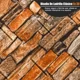 thumbnail image 4 of Pegatinas De Pared De Ladrillo Autoadhesivas 3d 12 Piezas, 4 of 6