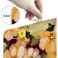 thumbnail image 3 of FMSHPON Yellow Hibiscus Flower Tropical Plant Clipboard Hardboard Wood Nursing Clip Board and Pull for Standard A4 Letter 13x9 inches, 3 of 7