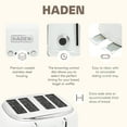 thumbnail image 3 of Haden Heritage 1.7 Liter Electric Tea Kettle & 4 Slice Wide Slot Toaster, White, 3 of 10