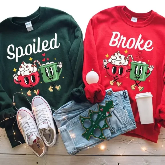 Ugly Couples Christmas Sweatshirt, Ugly Couple Sweaters, Couples Xmas Sweaters, Christmas Sweatshirts, Matching Christmas Sweaters