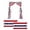 E, variant on 2 Pack Independence Day Garden Windsocks, Red White Blue Patriotic Outdoor Decor for Yard and Porch, Spinning Hanging Flags for 4th of July Party, Festive Holiday Atmosphere Gift Set