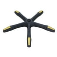 thumbnail image 1 of Chairs Reinforced Leg Repair Swivel Gaming Chair Bottom Part Office Chairs Base Yellow, 1 of 8