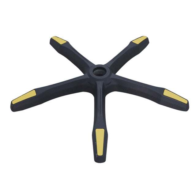 Chairs Reinforced Leg Repair Swivel Gaming Chair Bottom Part Office Chairs Base Yellow