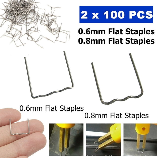 Accessories High Quality Practical Durable Useful Flat Staples for Plastic Hot Repair Stapler Staples Welder/Car