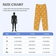 thumbnail image 2 of Cauagu Cute Popcorn Mens Pajama Pants Sleep & Lounge Pants,PJ Bottoms with Pockets-Small, 2 of 7