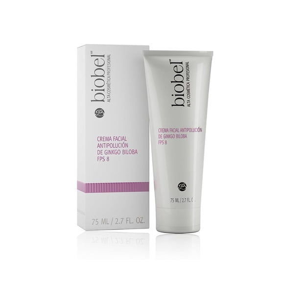 Crema Facial Biobel Ginkgo Biloba Antipolución FPS-8