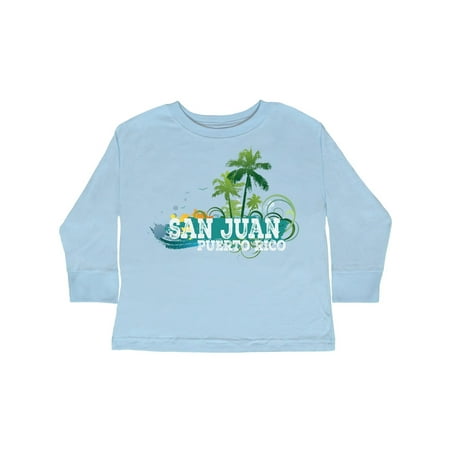 

Inktastic San Juan Puerto Rico Gift Toddler Boy or Toddler Girl Long Sleeve T-Shirt