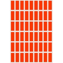 Royal Green Neon red Rectangular Colored Labels for Marking (25mmx10mm) - Bright Labels 1 inch x 3/8 inch - 810 Pack